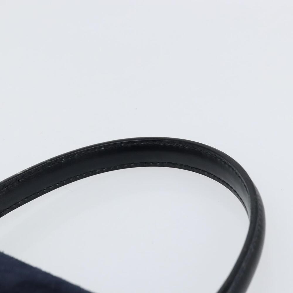 GUCCI Hand Bag Suede Navy Gold 000 2026 0306 Auth 154476 - Picture 14 of 16